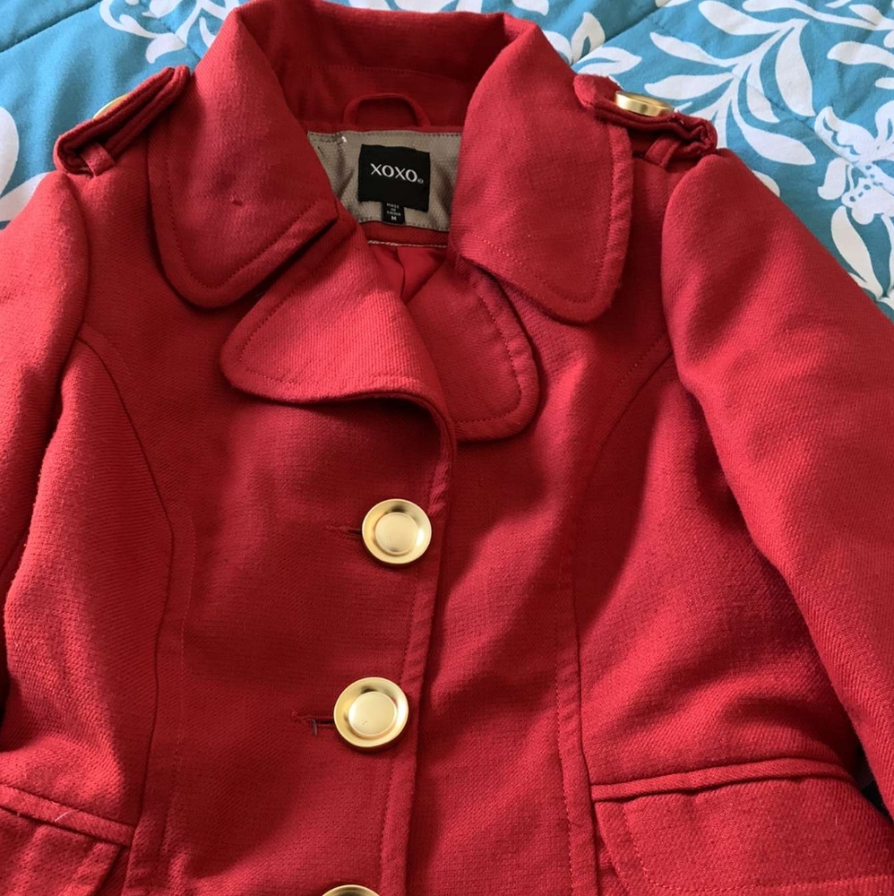 Red jacket